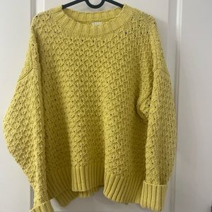 A NEW DAY Yellow Sweater